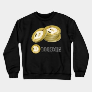 Dogecoin Get Rich Quicker  | Cryptocurrency Crewneck Sweatshirt